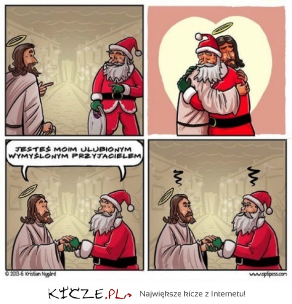 Co mówi Mikołaj do Jezusa? Wzruszające XD