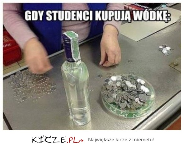 Wódka dla studenta