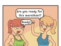 Maraton z przyjaciółką!