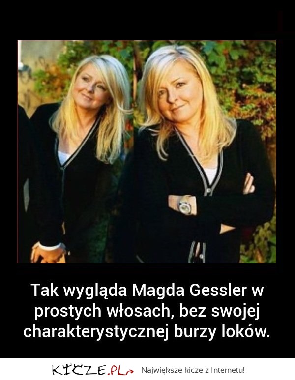 Tak wygląda Magda Gessler w PROSTYCH WŁOSACH! Wow co za ZMIANA!