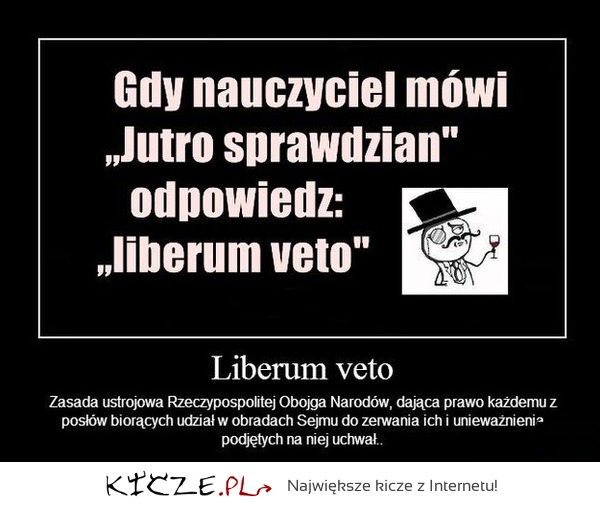 Liberum veto!