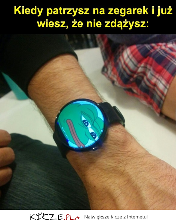 Powinienem mieć taki zegarek