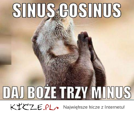 Sinus, cosinus