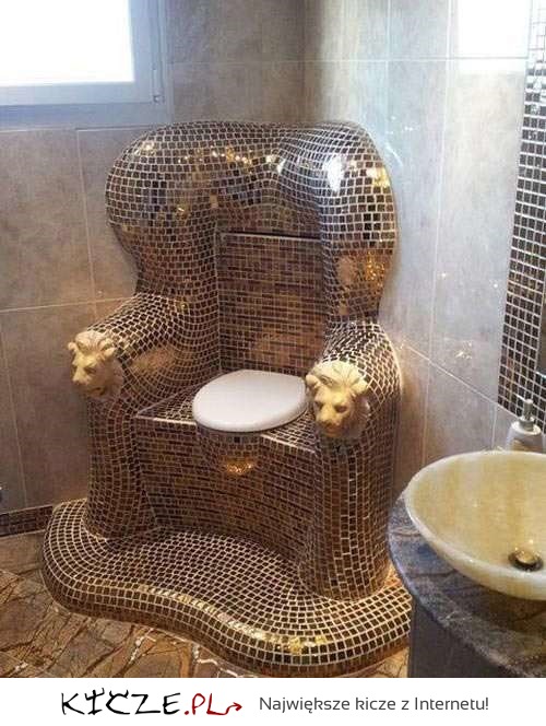 Tron dla króla WC