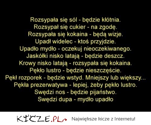 POZNAJ NAJLEPSZE Polskie przesądy- TOP 12 które warto znać!