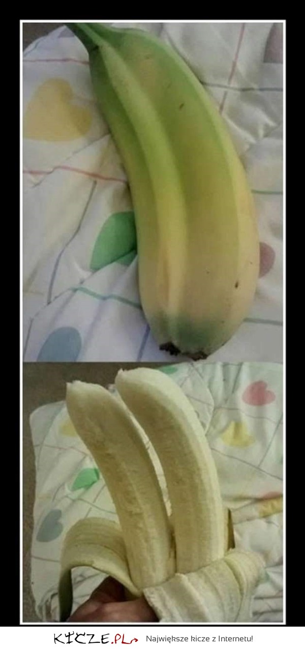 Dwa banany w jednym- wtf!