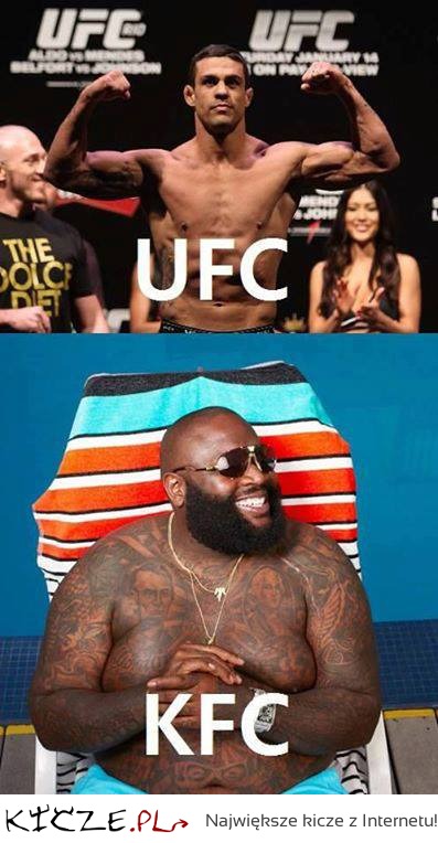 UFC vs KFC