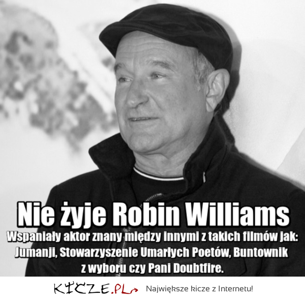 Robin Williams ;(