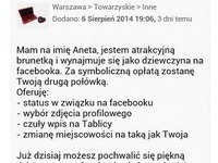 Tego jeszcze nie było :D ciekawe czy ktoś ją wynajmie :D