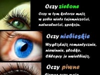 Co mówi o Tobie twój kolor oczu?! Zgadza się? :P