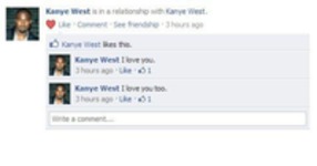 I love you like Kanye West loves Kanye West