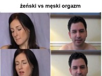 Orgazm męski vs żeński! Ogromna różnica hahaa