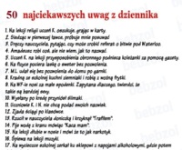 Poznaj 50 najciekawszych UWAG w dzienniku! Polscy uczniowie najlepsi!