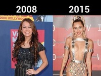 Miley kiedyś i dziś- porażka