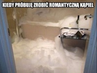romantyczna kąpiel