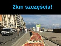 najdłuższa pizza świata!